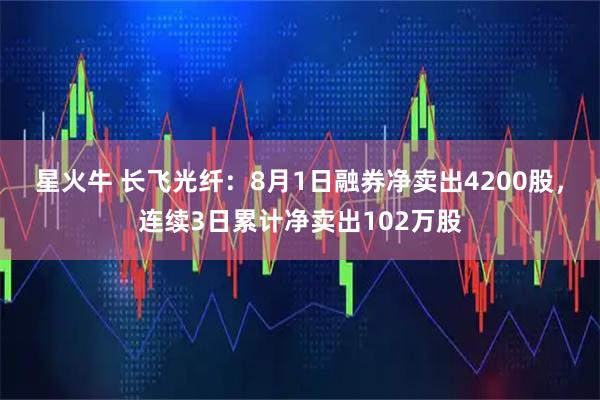 星火牛 长飞光纤：8月1日融券净卖出4200股，连续3日累计净卖出102万股