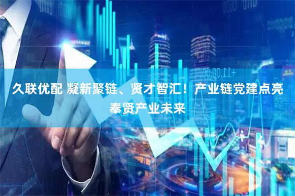 久联优配 凝新聚链、贤才智汇！产业链党建点亮奉贤产业未来